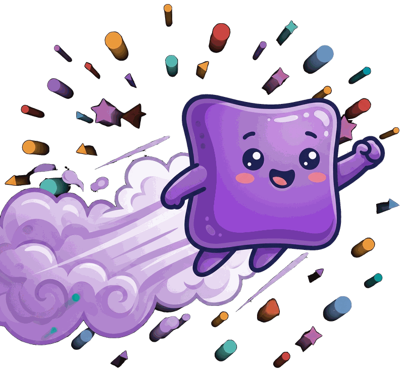 Squish, celebrating